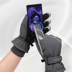 Winter Warm Skiing Gloves Windproof Waterproof Touch Screen Mittens