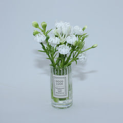 Mini Jasmine Vase for Dollhouse 1:12 Scale Decor Accessory