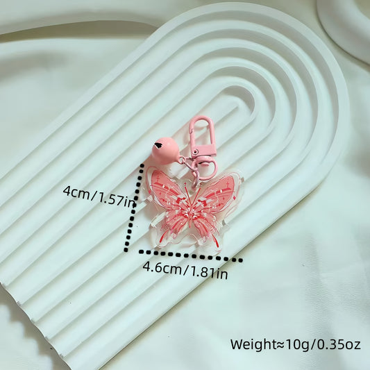 Butterfly Keychain Cartoon Bag Decoration Pendant