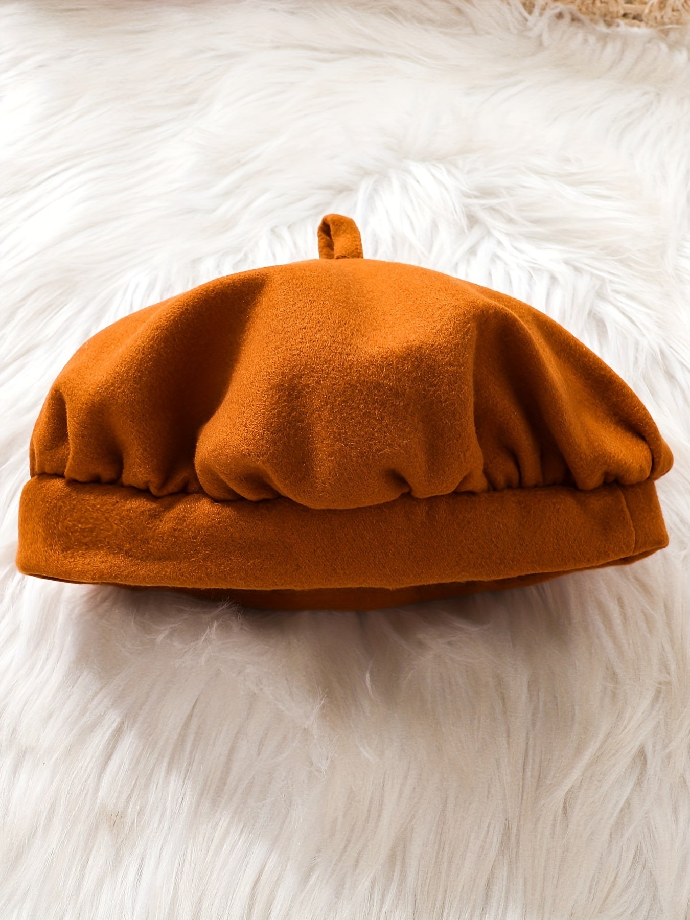 Toddler Baby Girls Two Piece Set Lapel Coat & Solid Hat