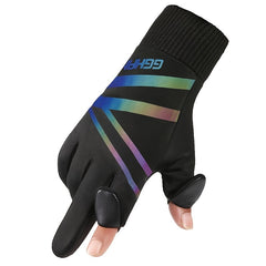 Men's Non slip Waterproof Warm Touch Screen Gloves