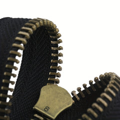 8 Double-ended Metal Zipper Clothing Jacket Luggage Head Zipper