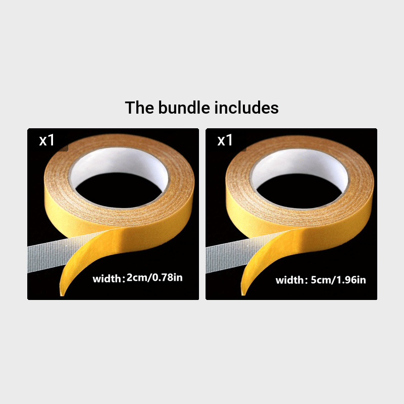 Double Sided Tape Heavy Duty 10m Waterproof Adhesive High Viscosity No Residue