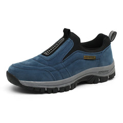 Thick Sole Slip On Hiking Shoes Shock Absorption Non Slip Sneakers