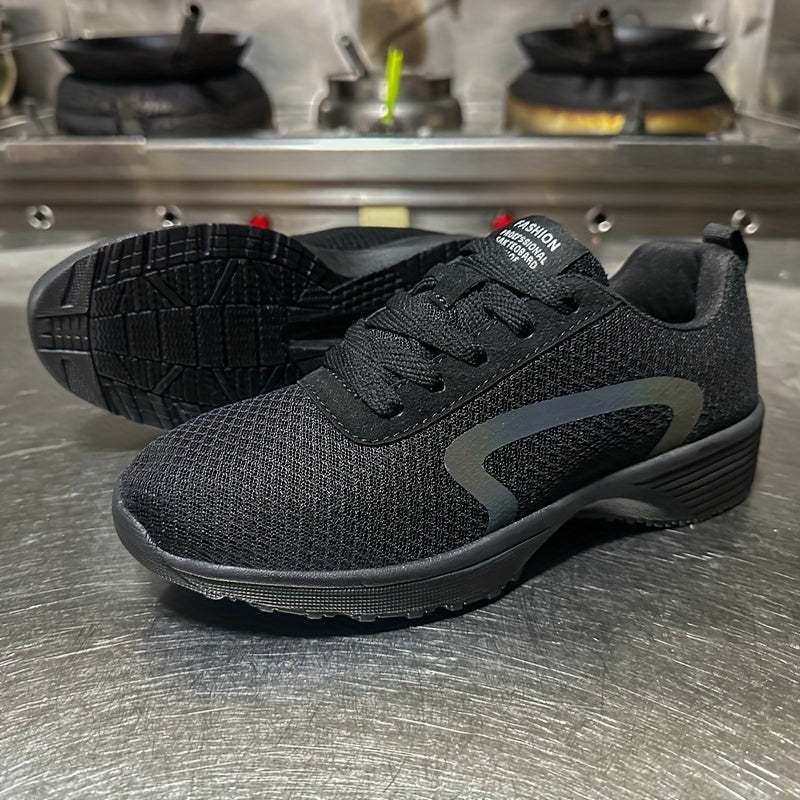 Men's Slip Resistant Chef Shoes Kitchen Work Safety Shoes