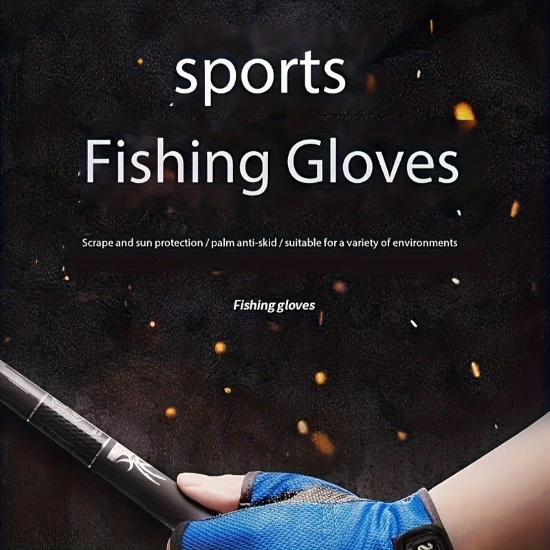 Waterproof Winter Fishing Gloves Sunscreen Outdoor Sports Equipment