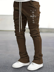 Men's Comfy Flared Trousers Casual Stretch Hip Hop Joggers