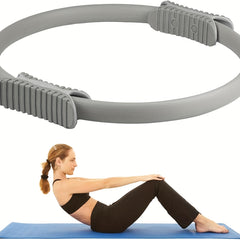 Pilates Ring with Double Handle - Yoga Training Equipment for Thigh Toning