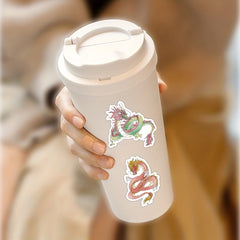60pcs Dragon Anime Graffiti Stickers DIY Materials