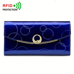 Marlekarida Large Capacity Tri Fold Women'S Wallet