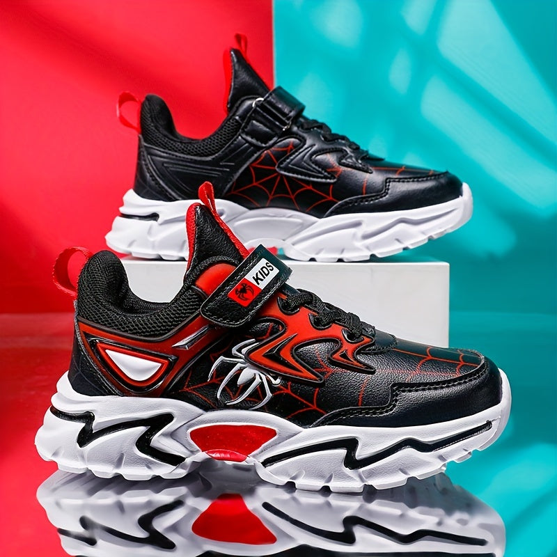 Boys Anime Low Top Sneakers Lightweight Anti Slip Sneakers
