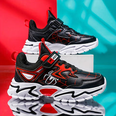 Boys Anime Low Top Sneakers Lightweight Anti Slip Sneakers