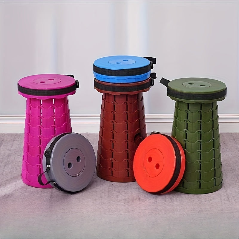 Portable Telescopic Stool for Camping Travel Fishing