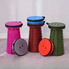 Portable Telescopic Stool for Camping Travel Fishing