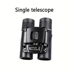 Lightweight Folding Binoculars for Hiking Travel Long Range Zoom