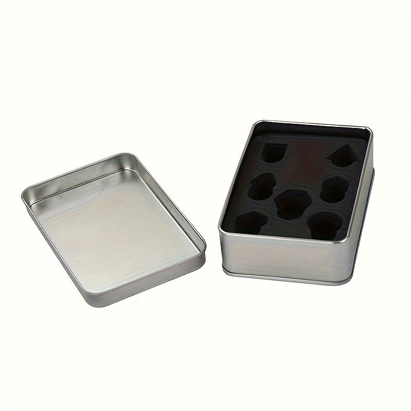 Metal Dice Box for Storing Dices Desktop Game Accessories