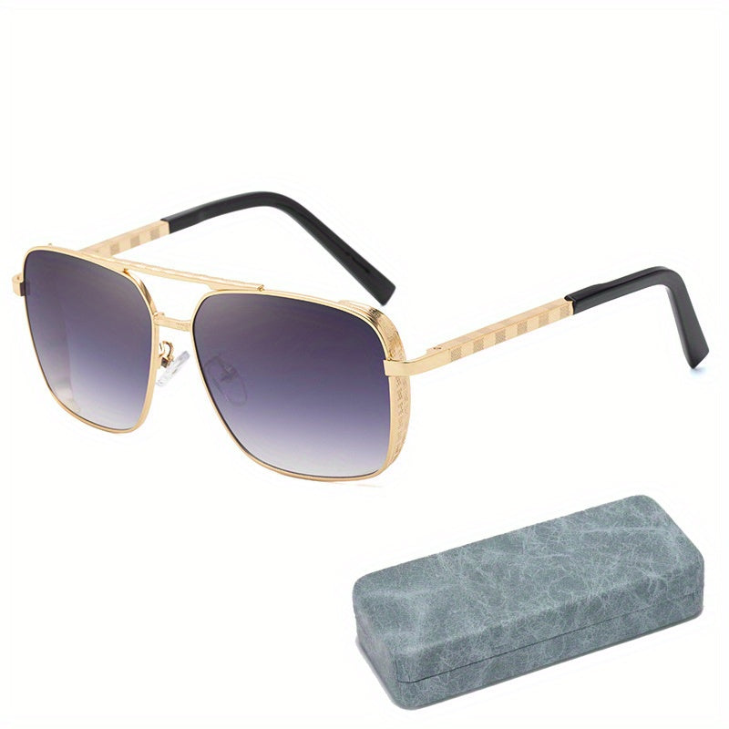 Men's Square Frame UV Protection Sunglasses