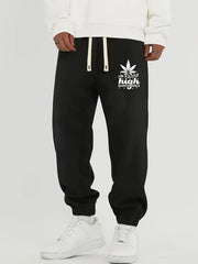 Men's Stylish Pattern Pants Casual Loose Sweatpants