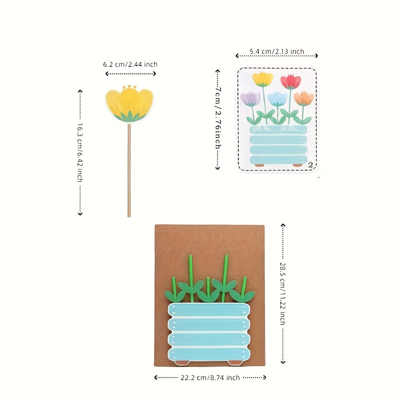 Qixi Little Florist Flower Arrangement Toy - Educational Activity for Kids