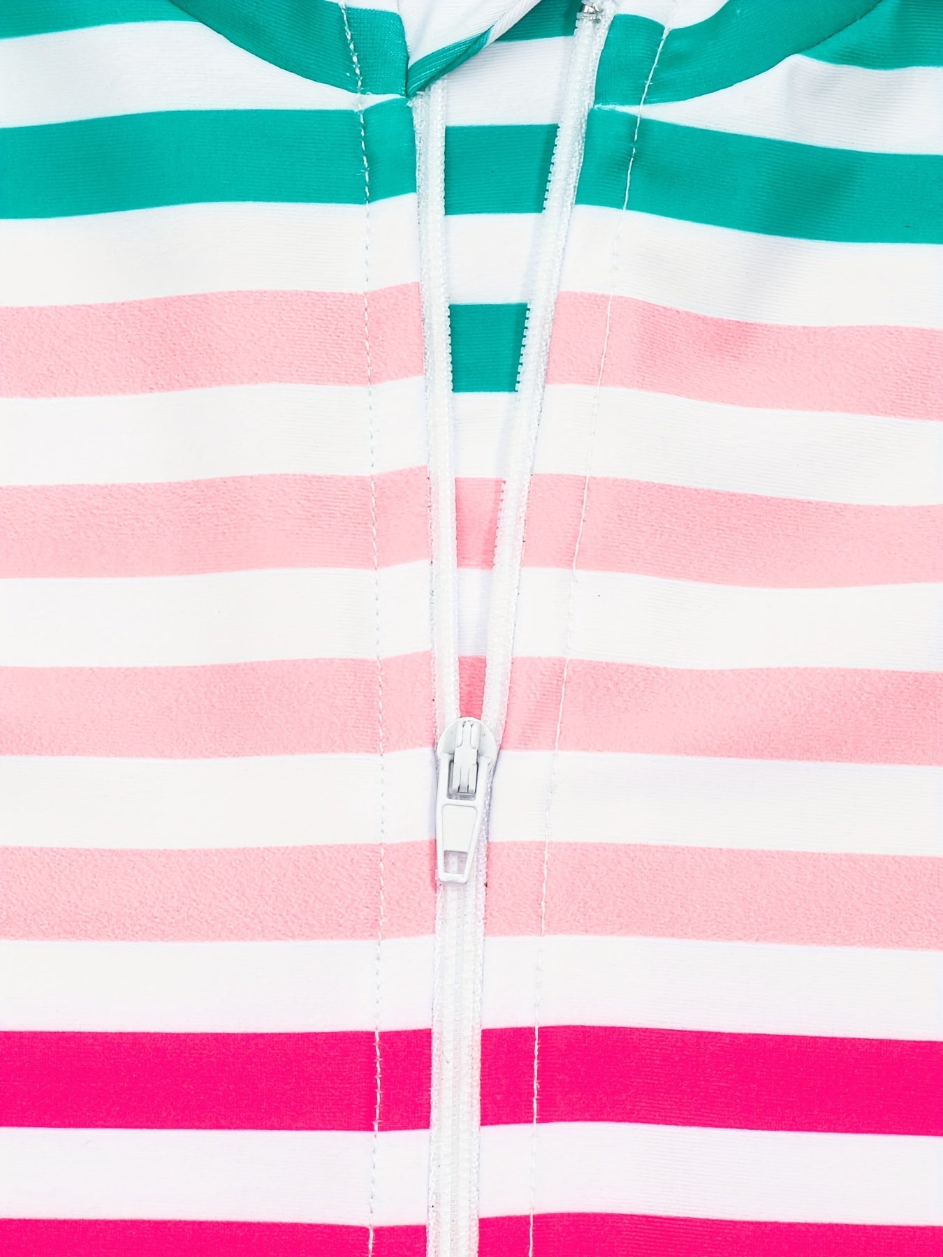 Toddler Girls Rainbow Stripe One Piece Swimsuit