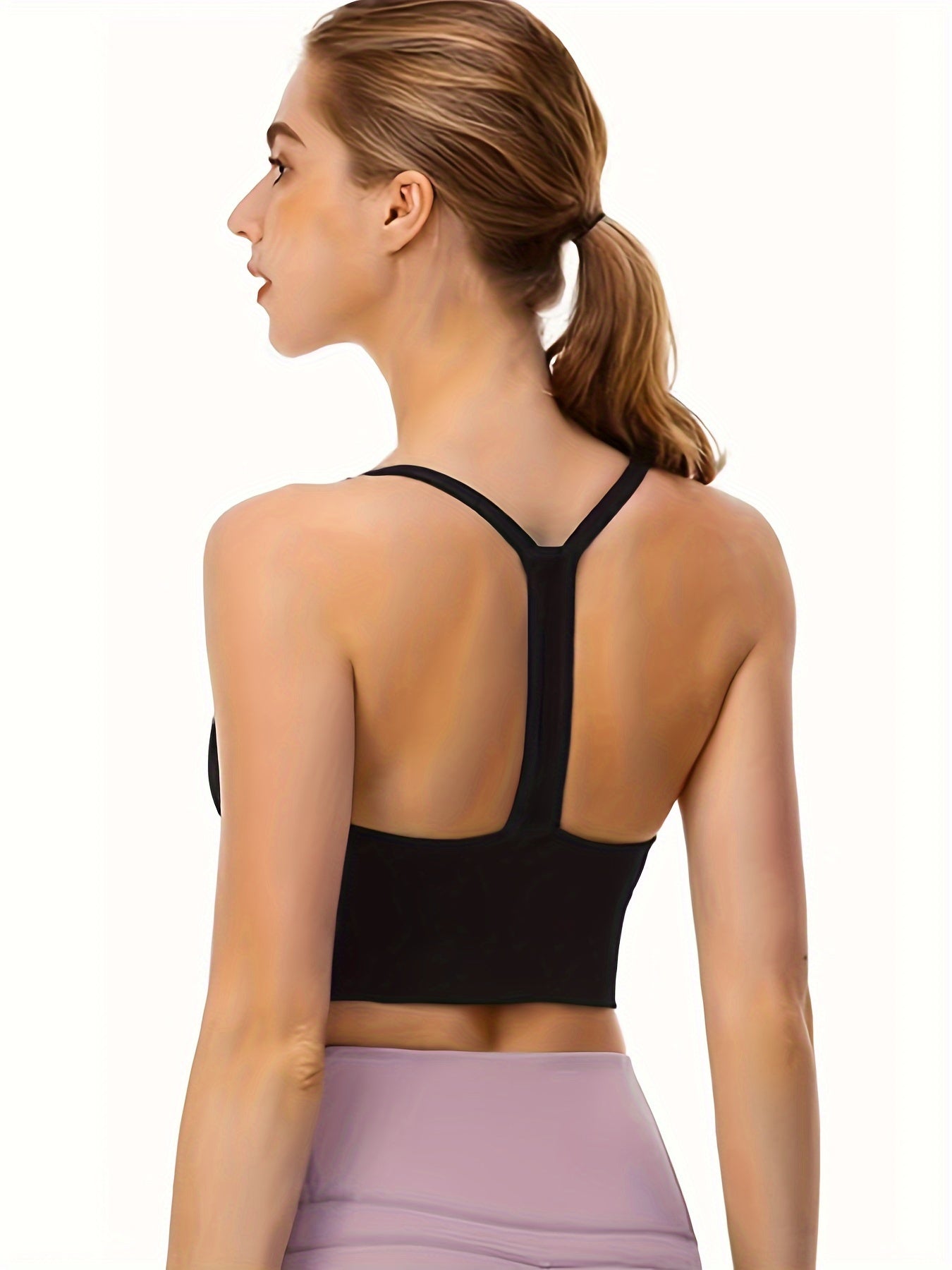 Seamless Sports Bra for Women Workout Running Wireless Bra