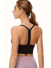 Seamless Sports Bra for Women Workout Running Wireless Bra