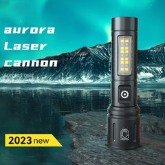 Portable Rechargeable LED Flashlight Waterproof for Camping Hiking