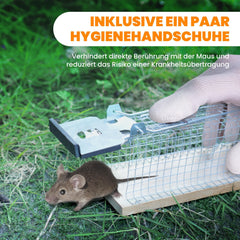 2 Packs Live Mouse Trap For Mice Indoor Outdoor Live Mouse Trap