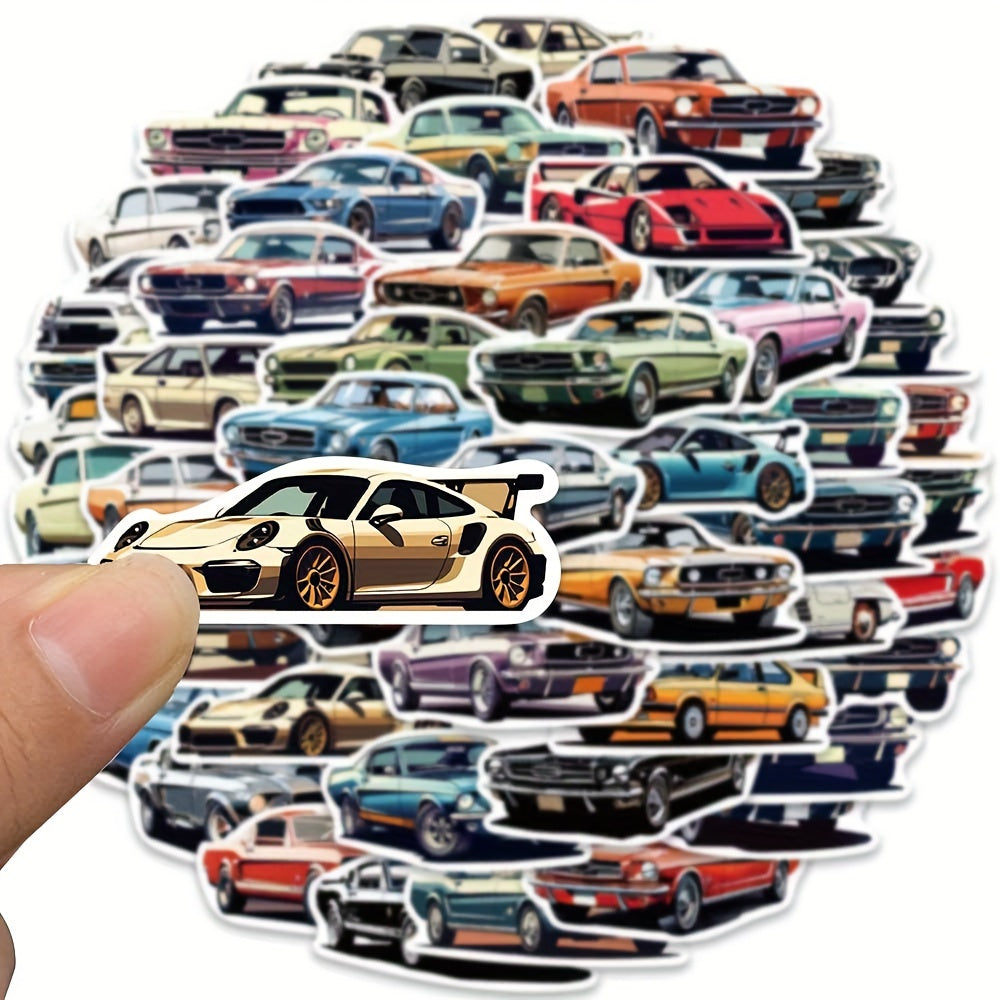 50pcs Car JDM Stickers For Luggage Guitar Skateboard Motorcycle DIY