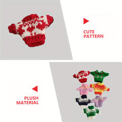Holiday Elf Costume Set Sweater and Accessories for House Decorations