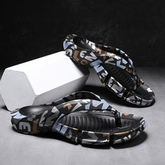 Men's Arch Support Flip Flops Summer Comfort Lightweight Non Slip Sandals