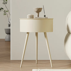 Creamy Wind Bedside Cabinet Modern Household Bedroom Small Bedside Storage Cabin