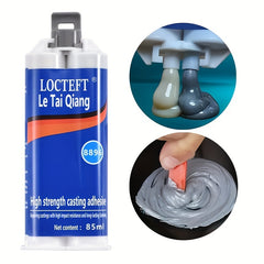 2pcs Double tube Caster's Glue Metal Casting Strong Glue
