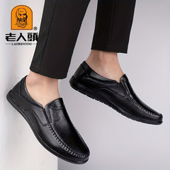 LAORENTOU Men's Slip On Breathable Non Slip Casual Shoes