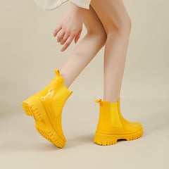Women's Thick Bottom Waterproof Rain Boots