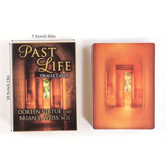 Past Life Tarot Cards Oracle Deck QR Guidebook Box