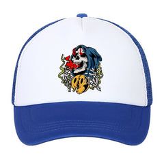 Sunshade Breathable Baseball Cap With Embroidery