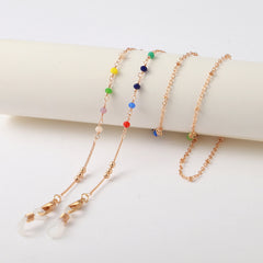 Beaded Glasses Anti Slip Mask Chain Strap Lanyard