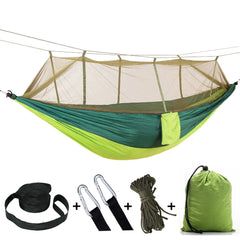 Portable Camping Hammock with Mosquito Protection