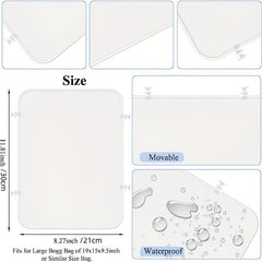 Summer Beach Bag Divider Reusable Plastic Divider For Travel Tote Handbag