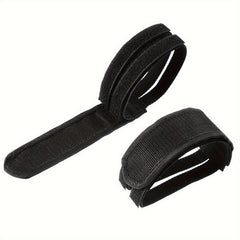 2pcs Bike Pedal Strap Toe Clips Anti Slip Adjustable Bicycle Feet Straps