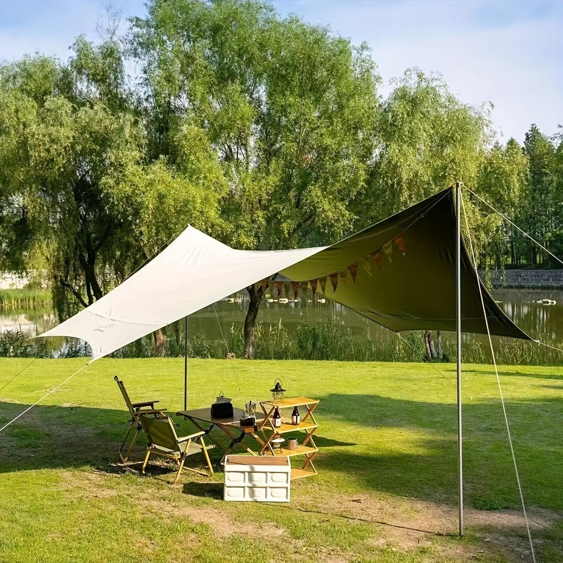 Waterproof Tent Tarp Sun Shelter 6-8 Person Outdoor Adventure