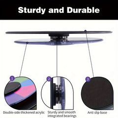 DIY Prize Wheel Double Sided 16 Slot Spinning Wheel Fortune Game
