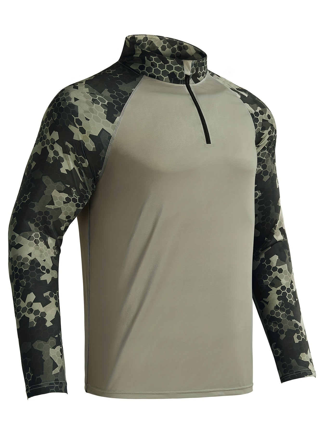 Men's Running Hiking Shirt UPF 50 Sun Protection Long Sleeve