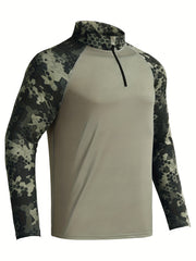 Men's Running Hiking Shirt UPF 50 Sun Protection Long Sleeve