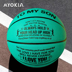 To My Son Basketball Light