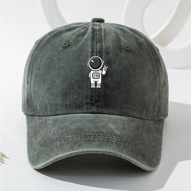 Astronaut Baseball Cap Solid Sun Visor Hat Unisex Sports Hats For Men and Women