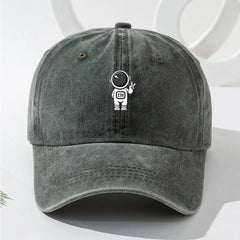 Astronaut Baseball Cap Solid Sun Visor Hat Unisex Sports Hats For Men and Women