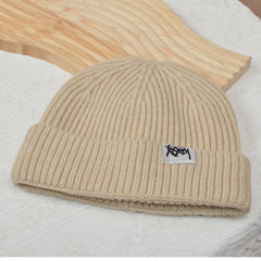 Winter Lined Cowboy Hat Beanie Warm Unisex Knit Baseball Cap