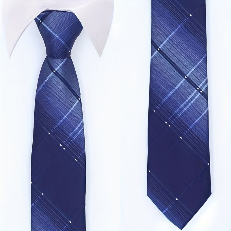 Men's Wide Business Suit Tie - Formal Work Marriage Students